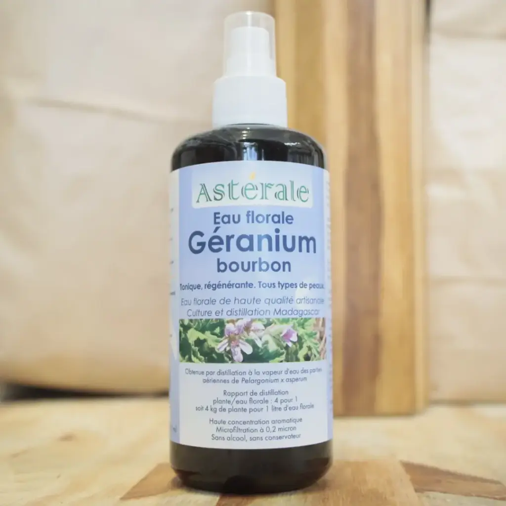 [ASEFGER] GERANIUM BIO en eau florale en 200 ml ASTERALE