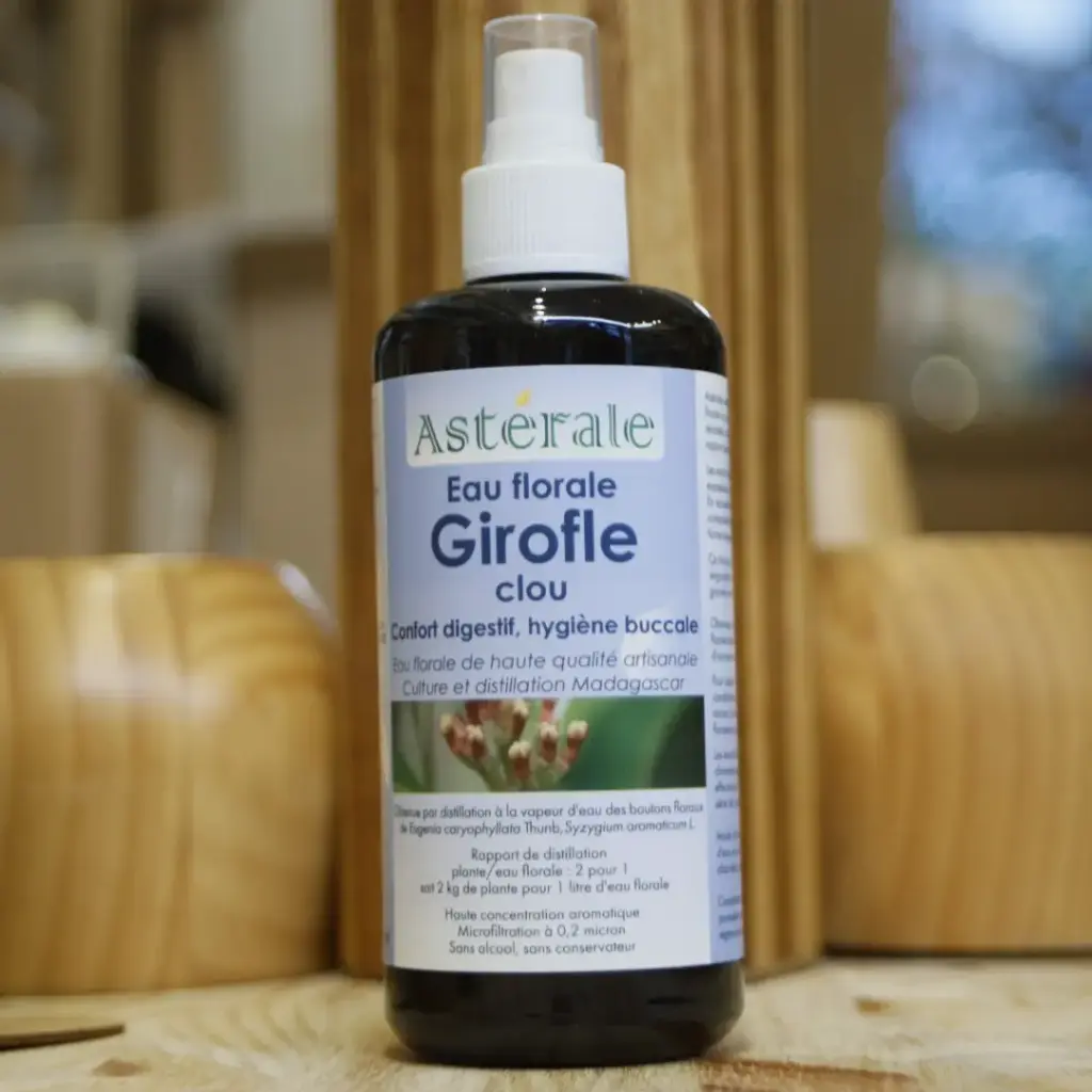 [ASEFGIR200] GIROFLE clou en eau florale en 200 ml ASTERALE