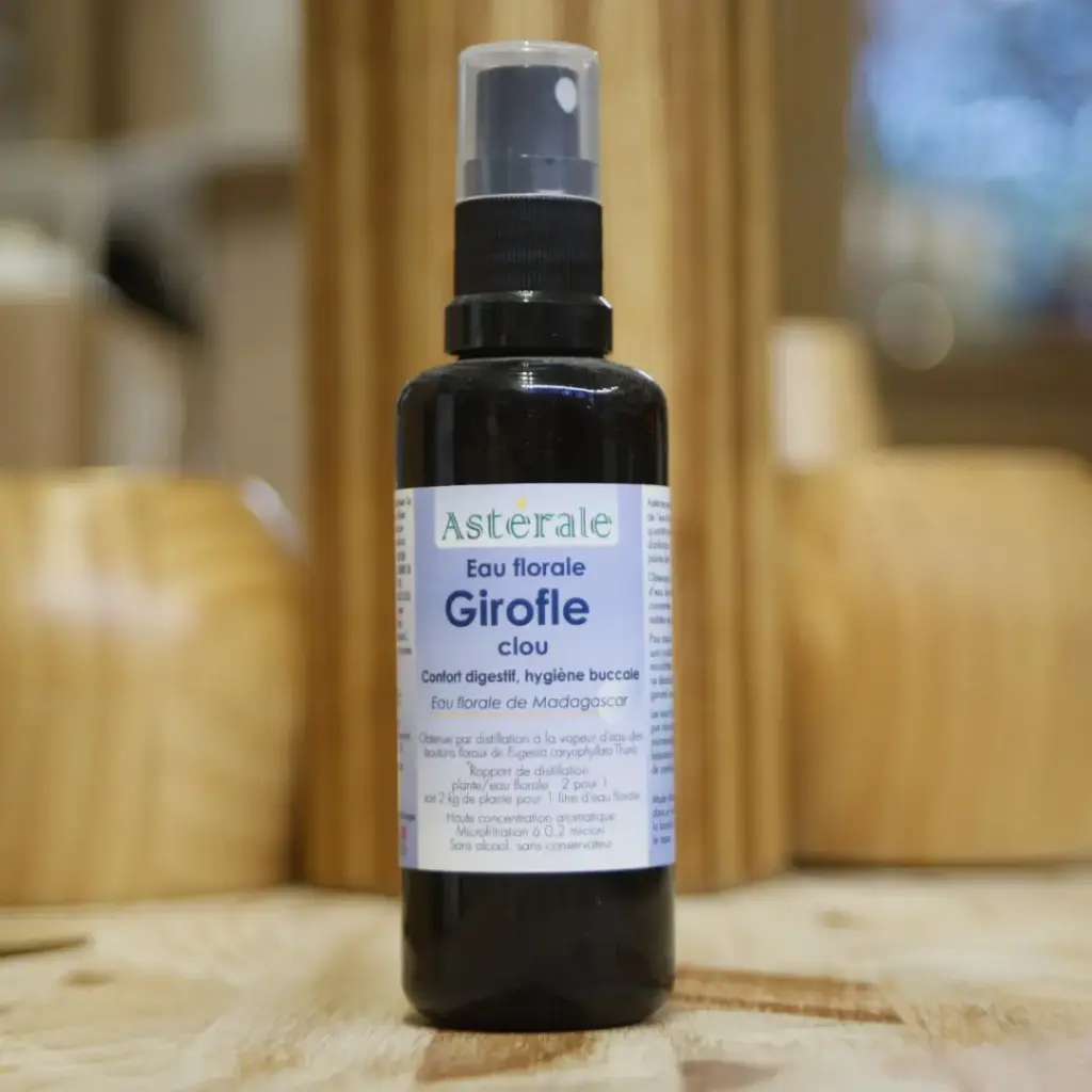 [ASEFGIR50] GIROFLE en eau florale en 50 ml ASTÉRALE