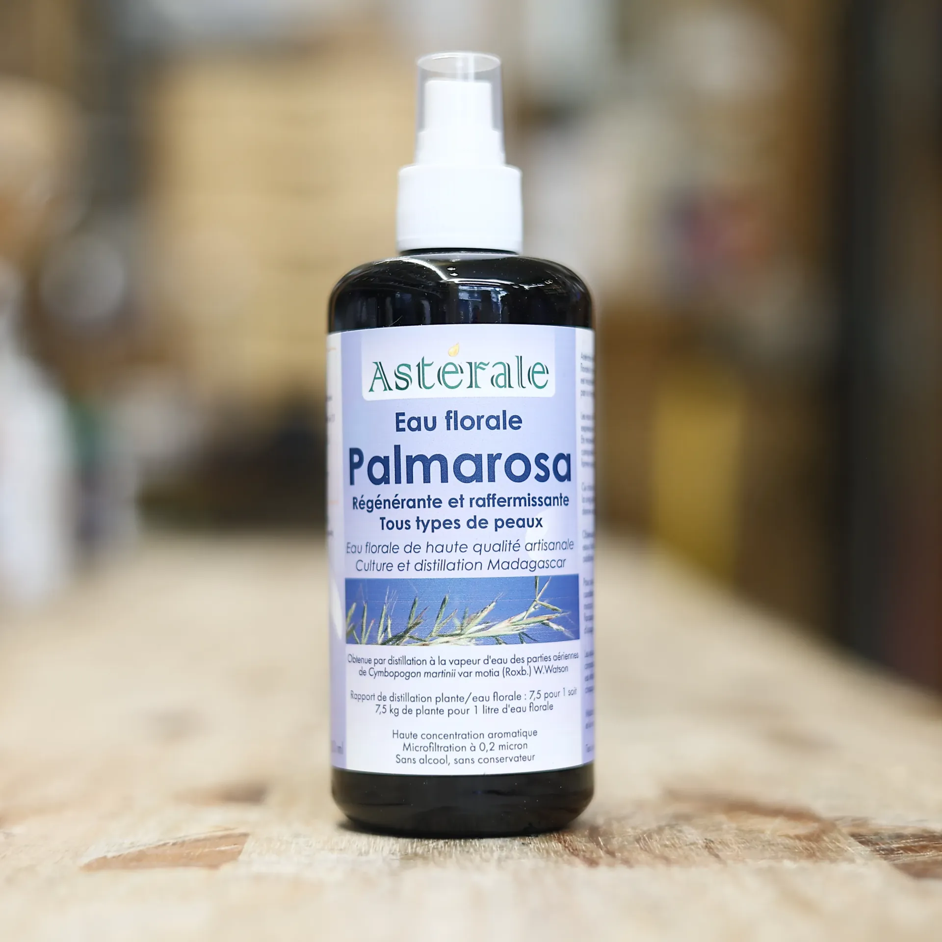 [ASEFPAL] PALMAROSA en eau florale en 200 ml ASTERALE