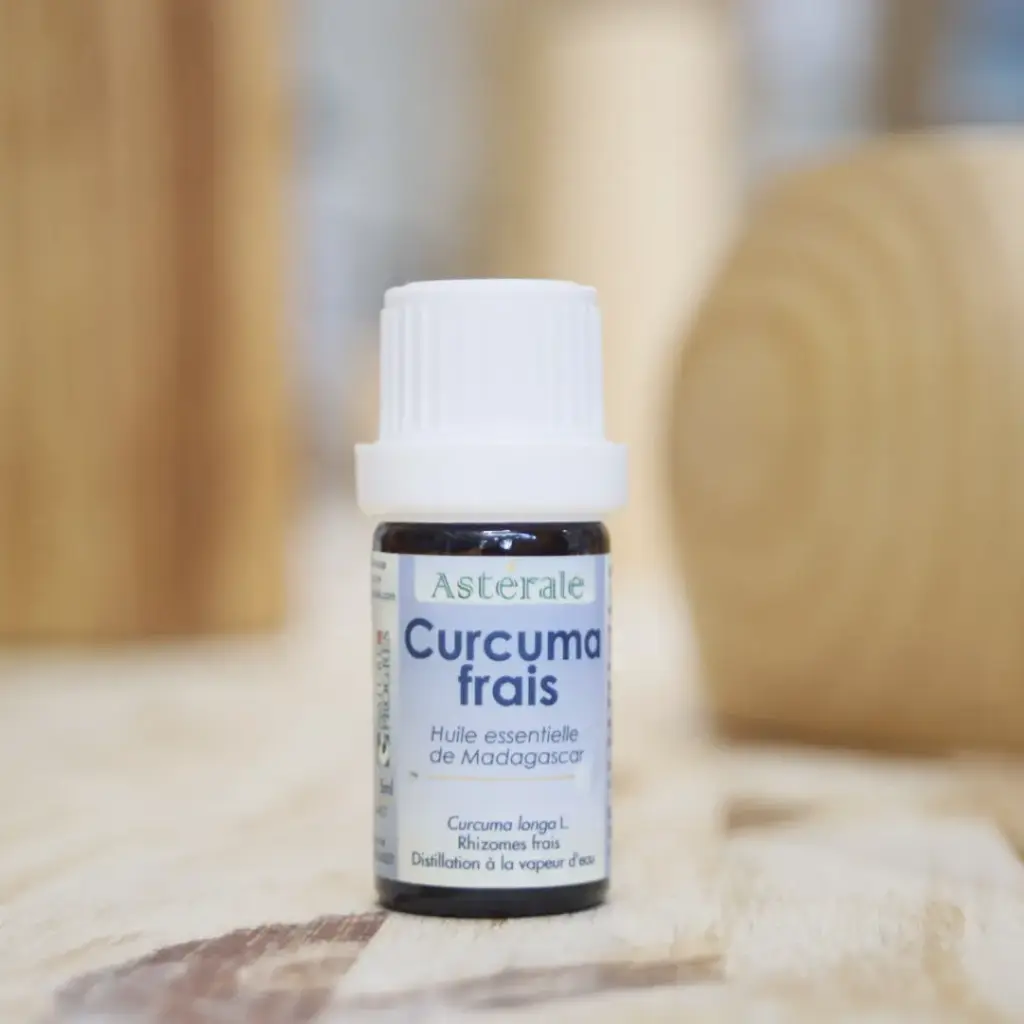 [ASHECUR5] CURCUMA FRAIS en huile essentielle en 5 ml ASTÉRALE