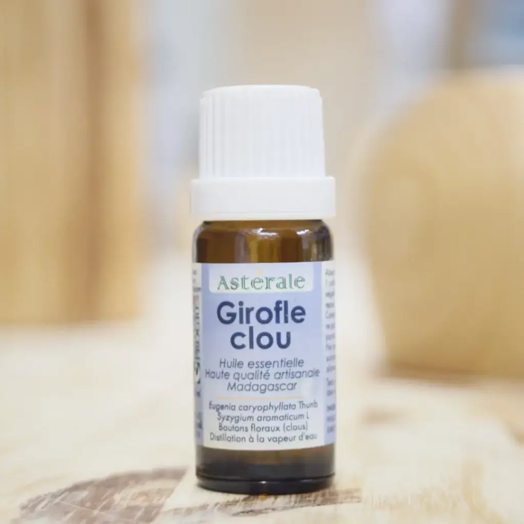 GIROFLE Clou en huile essentielle en 10 ml ASTÉRALE