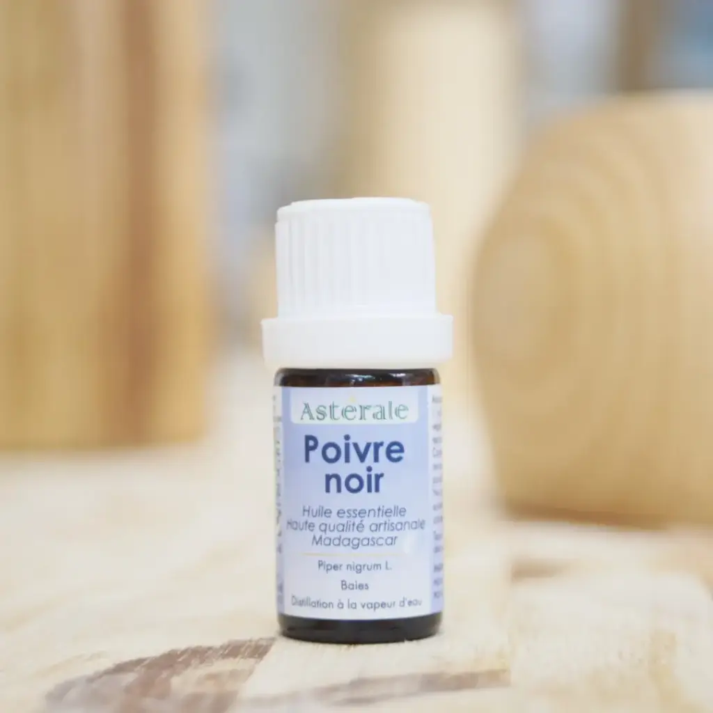 POIVRE NOIR huile essentielle 5 ml Astérale