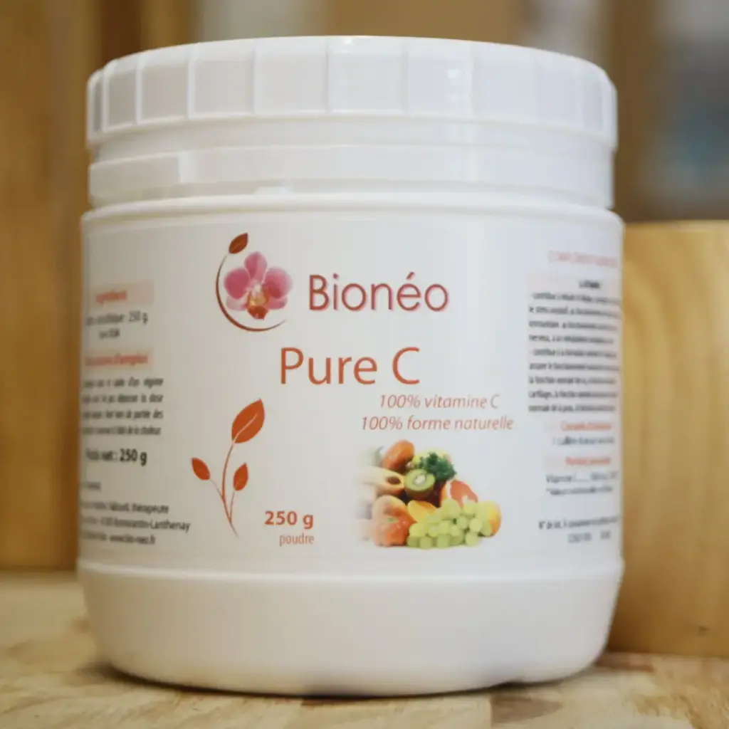 [CRVC250] PURE C' vitamine C en poudre en 250 gr BIONÉONAT