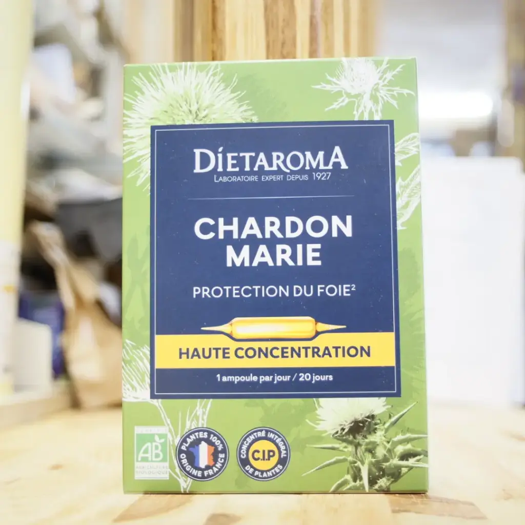 [150330] CHARDON MARIE 20 ampoules en 10 ml DIETAROMA