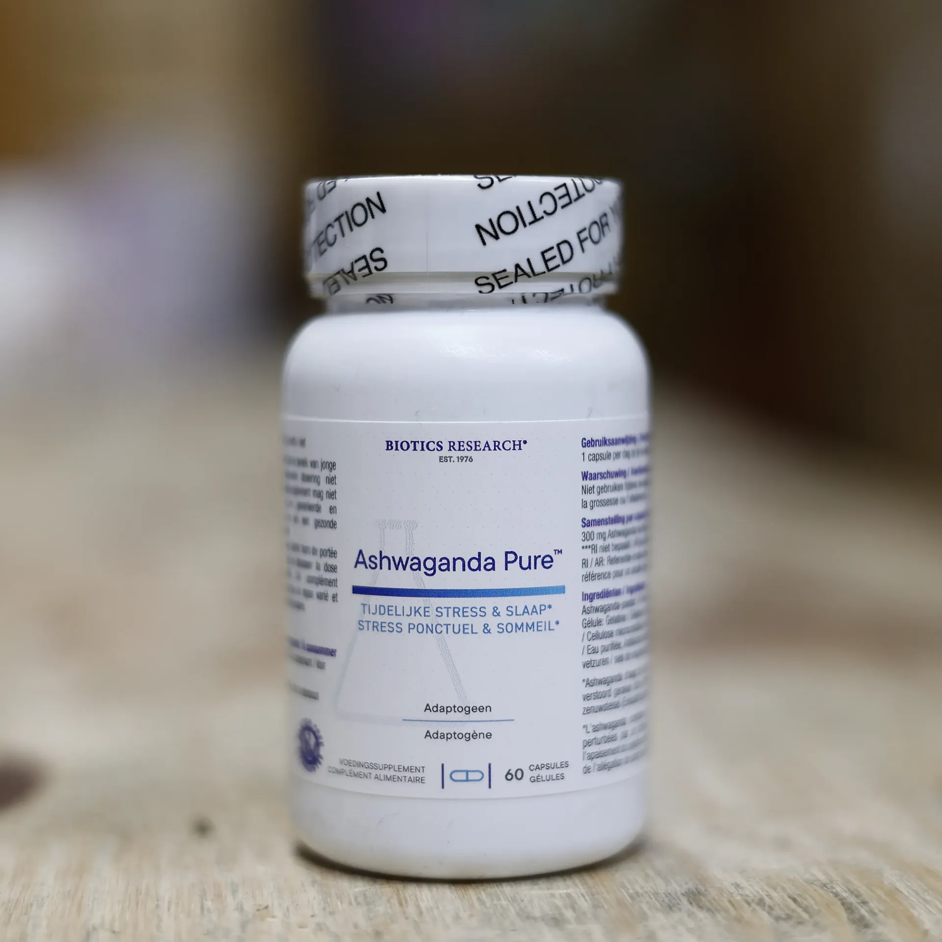 [ENASH] ASHWAGANDHA PURE en 60 gélules ENERGETICA (achvaganda)