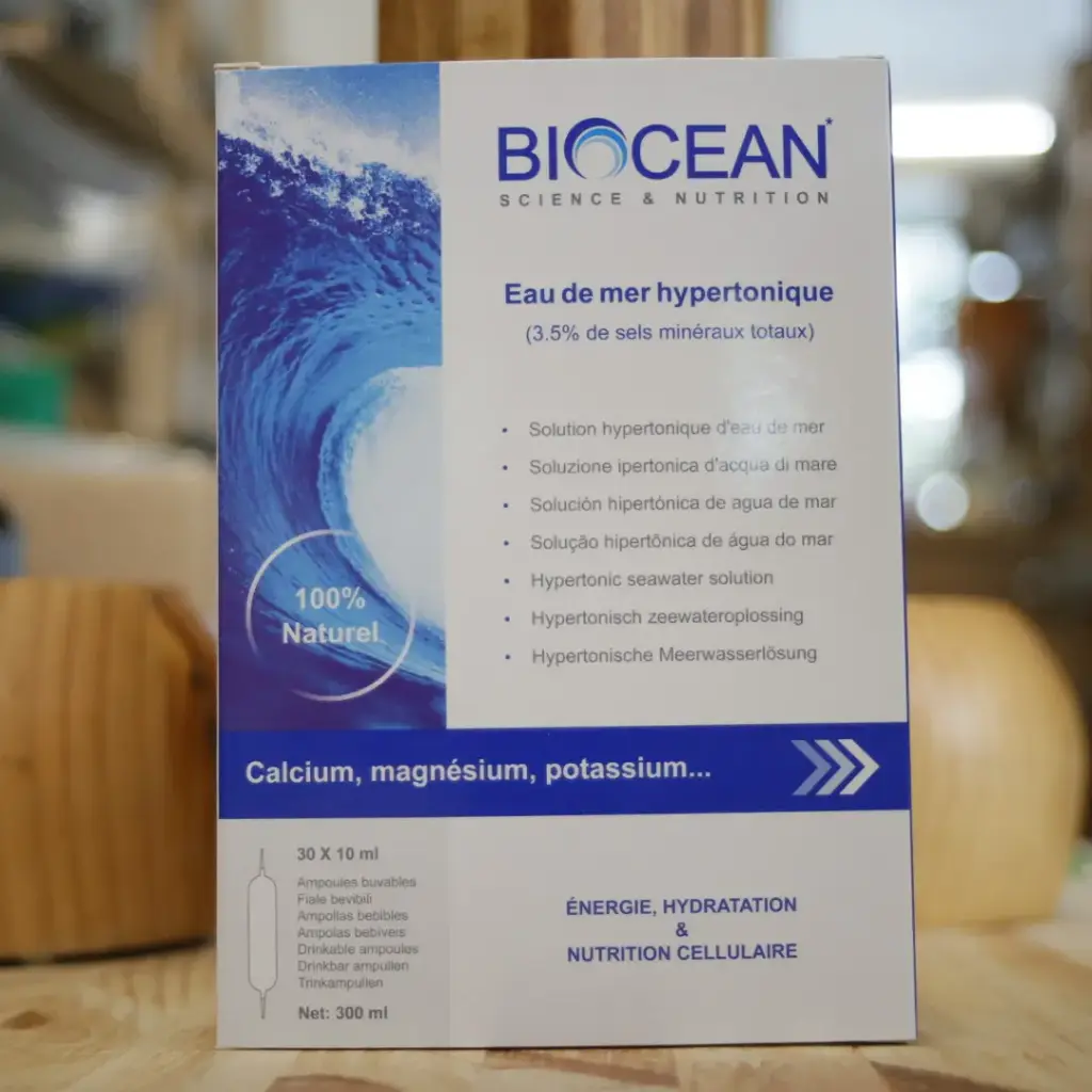 [ENBHYP] HYPERTONIC eau de mer 30 ampoules de 10 ml BIOCEAN