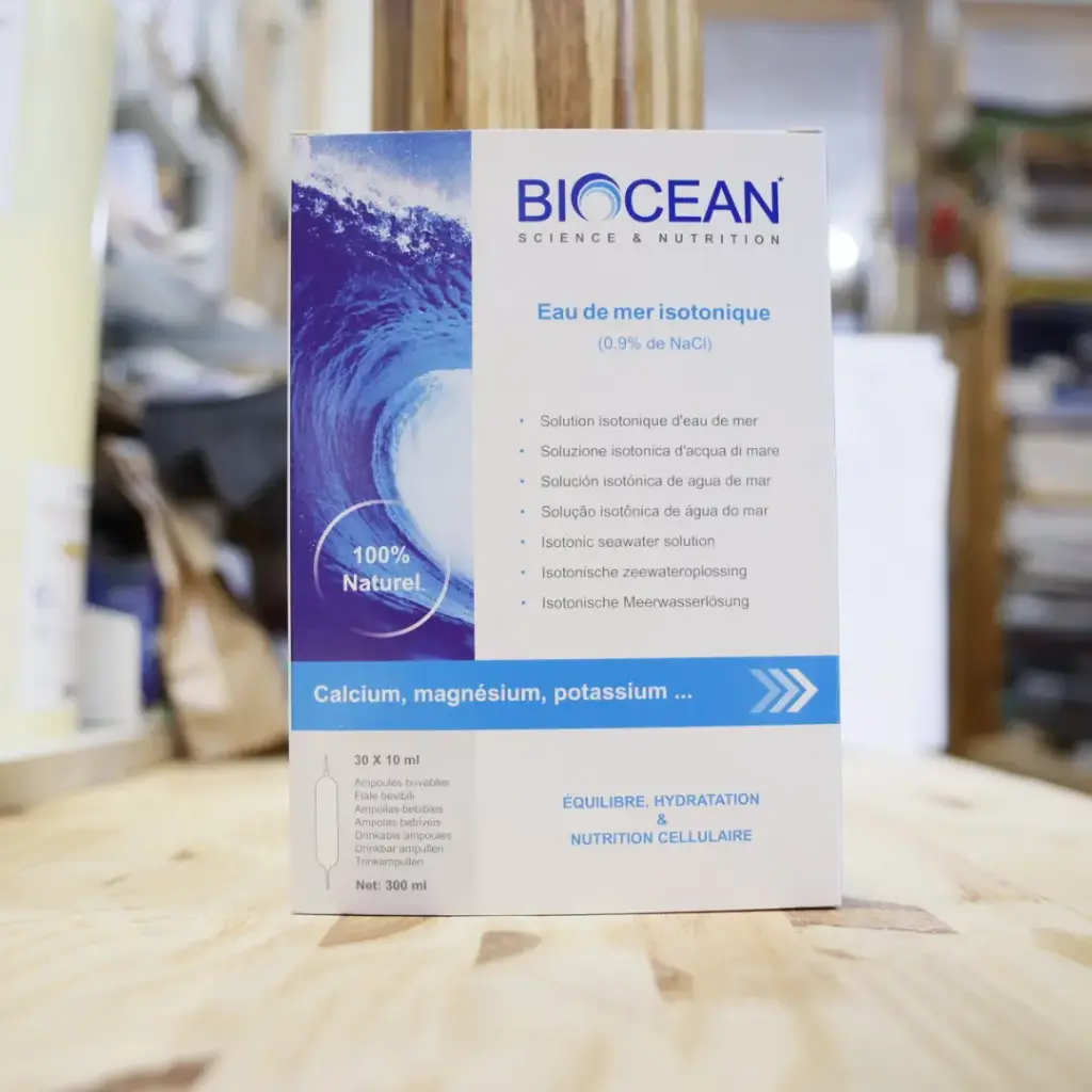 [ENBISO] ISOTONIC eau de mer en 30 ampoules en 10 ml BIOCEAN