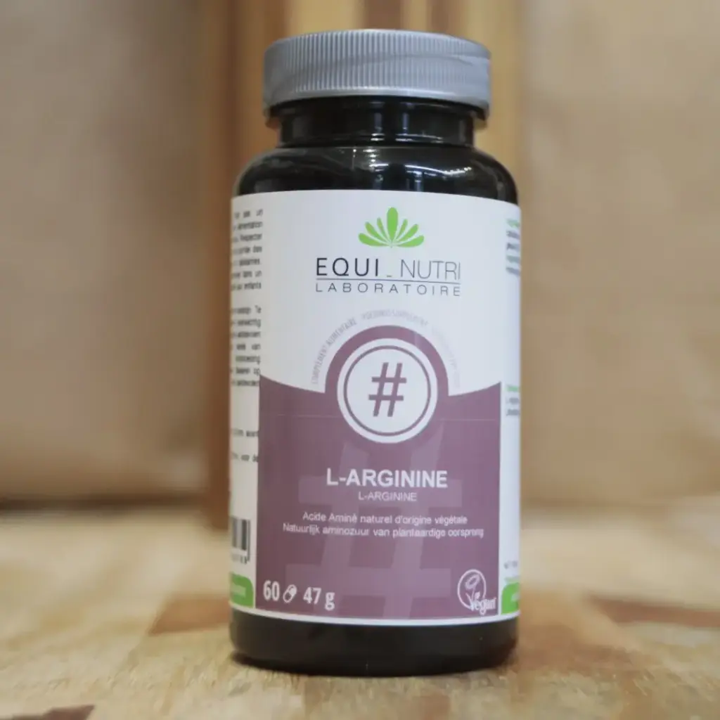 ARGININE-L en 60 gélules en 500 mg EQUI-NUTRI