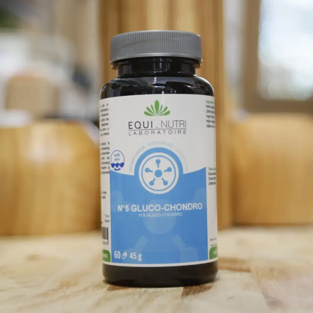 N°5 GLUCO-CONDRO en 60 gélules de 400/200 mg/gél EQUI-NUTRI (n5)