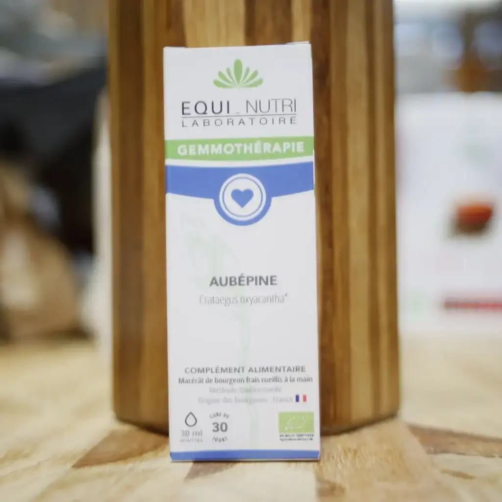 AUBÉPINE BIO en macérat de bourgeons en 30 ml EQUI-NUTRI