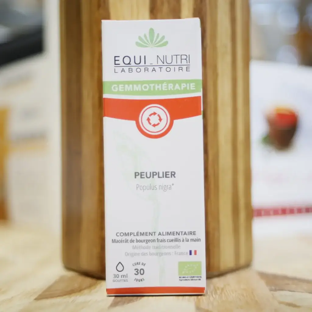 PEUPLIER BIO en macérat de bourgeons en 30 ml EQUI-NUTRI