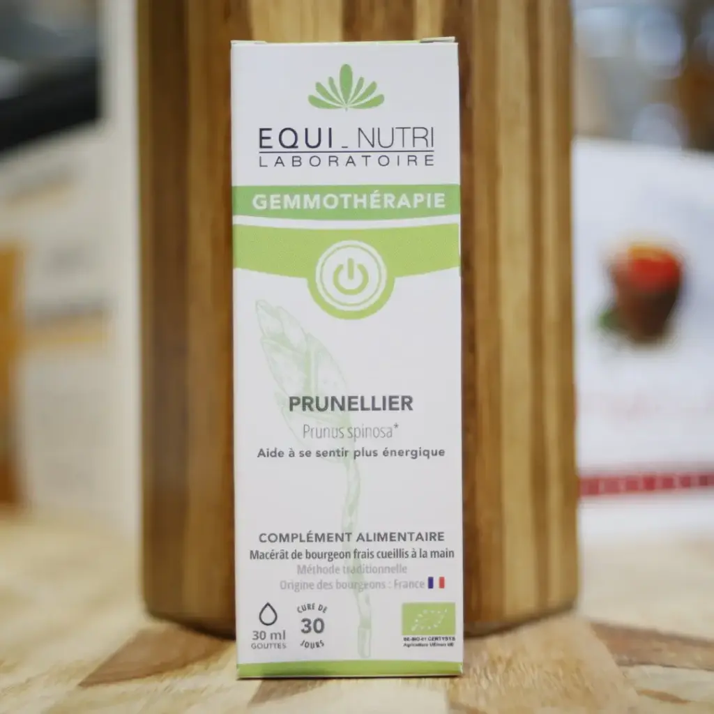 PRUNELLIER BIO en macérat de bourgeons en 30 ml EQUI-NUTRI