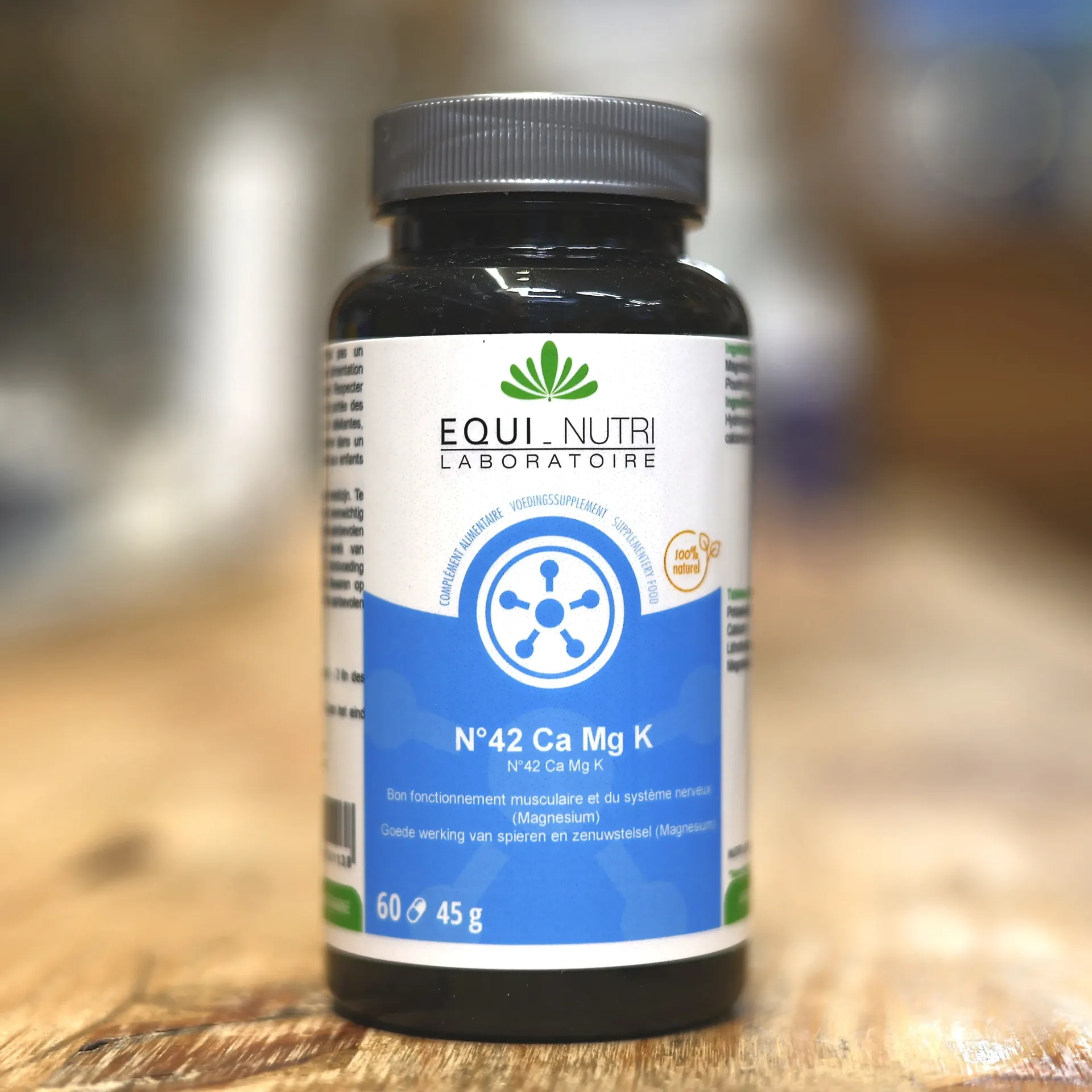 Calcium magnésium potassium N42 en 60 gél. EQUI-NUTRI
