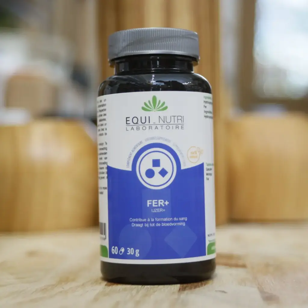 [EP0502] FER+ en 60 gélules en 100 mg/gél EQUI-NUTRI