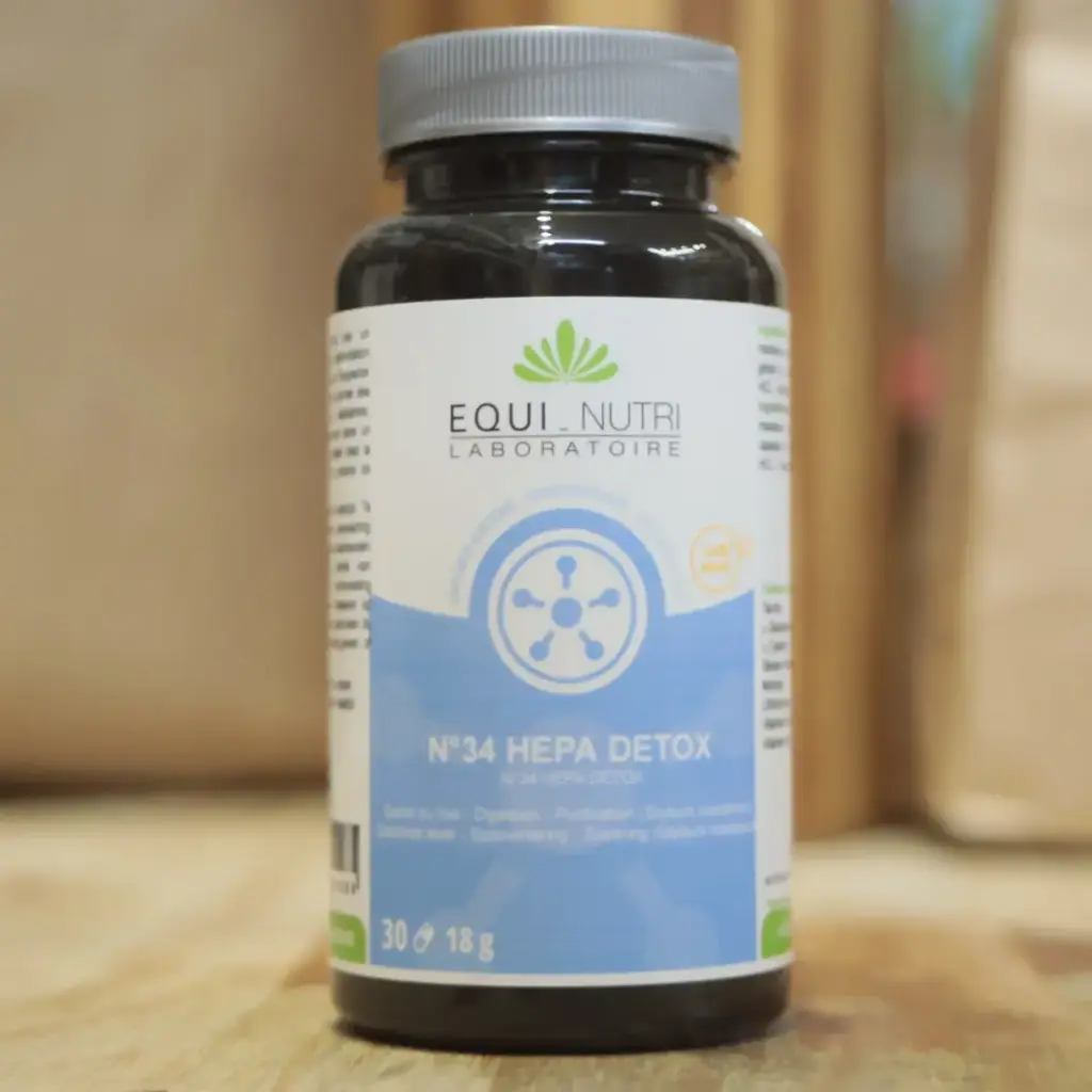 HEPA DETOX N°34 en 30 gélules EQUI NUTRI (n34)