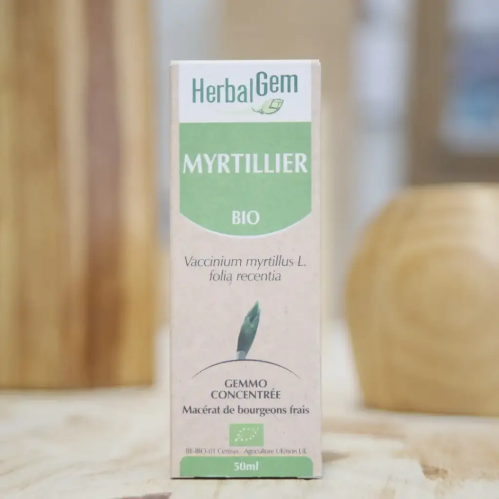 MYRTILLER BIO en macérat de bourgeons en 50 ml HERBALGEM