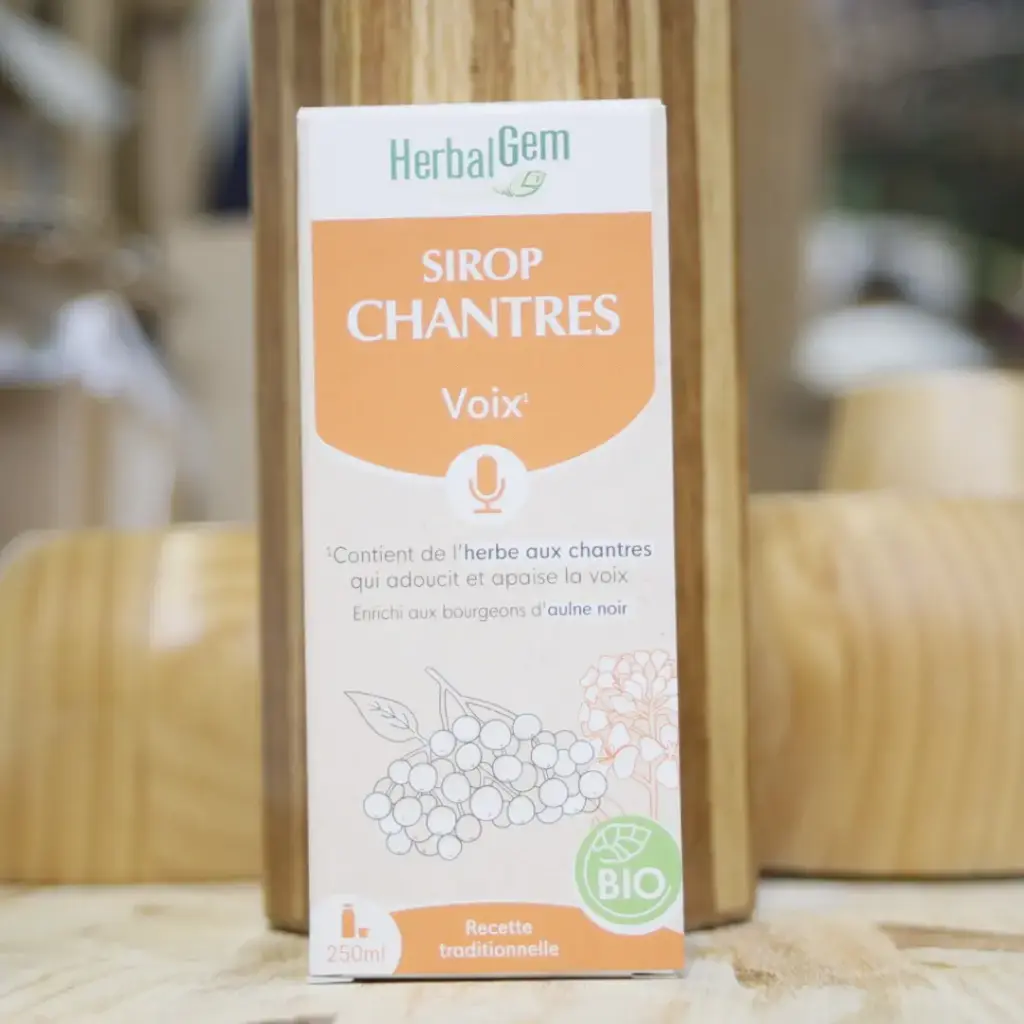 [GSC] SIROP DES CHANTRES en 250 ml HERBALGEM
