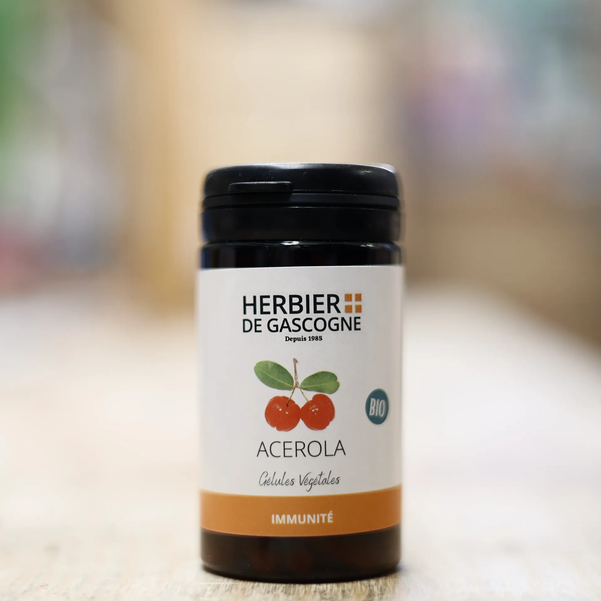 [HGBACE90] ACÉROLA BIO 90 gélules 270 mg/gél. Herbier de Gascogne