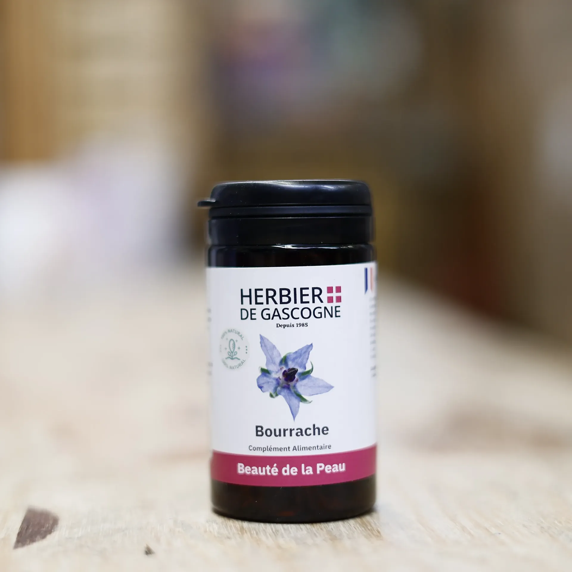 BOURRACHE en HUILE  80 capsules Herbier de Gascogne