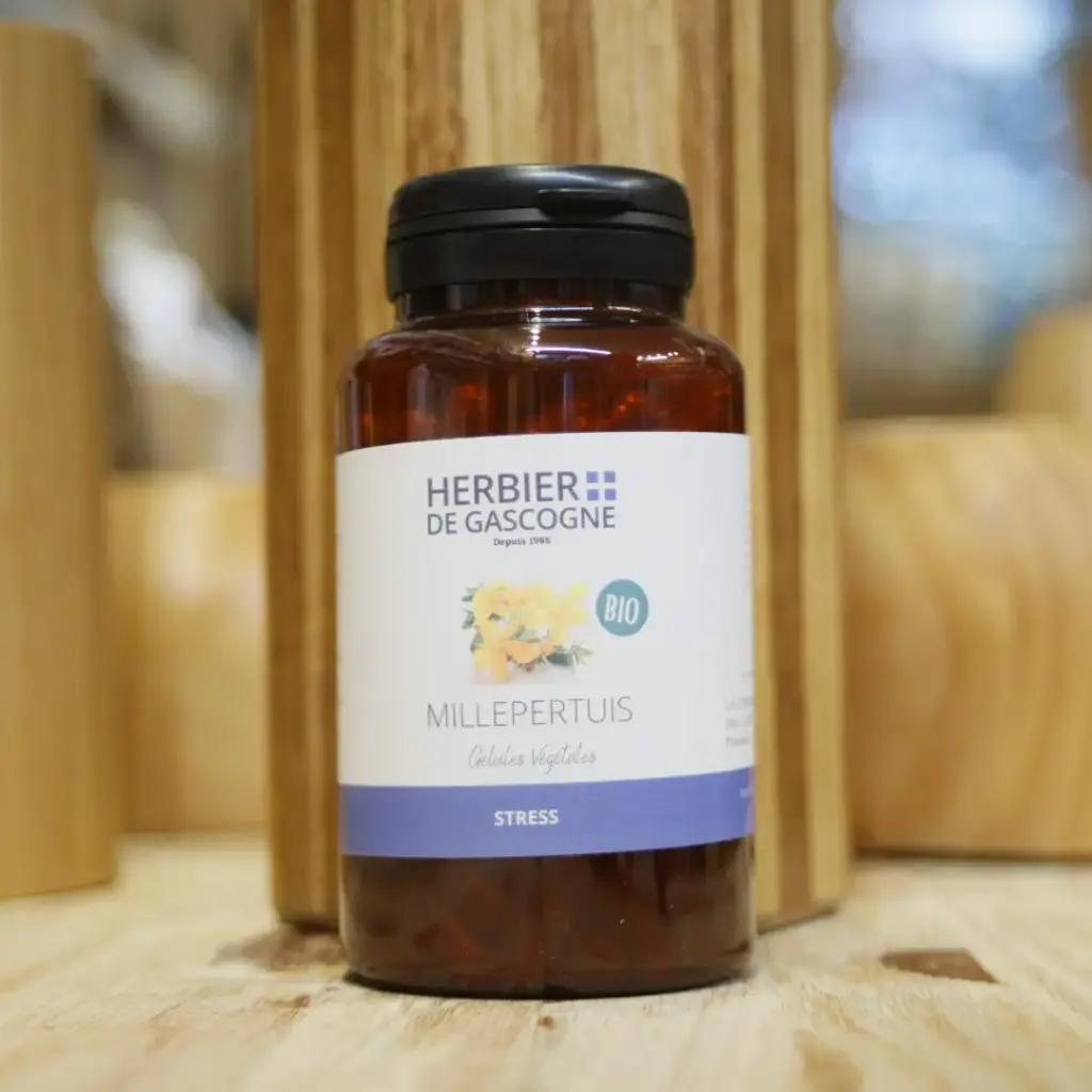 MILLEPERTUIS BIO en 200 gélules de 250 mg/gél Herbier de Gascogne