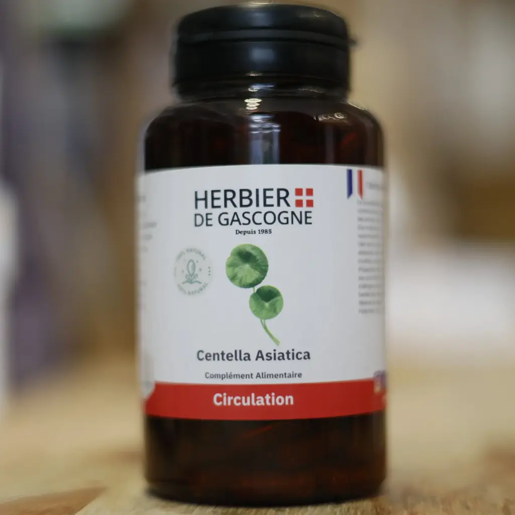 [HGVCENT200] CENTELLA ASIATICA en 200 gélules en 250 mg/gél. Herbier de Gascogne