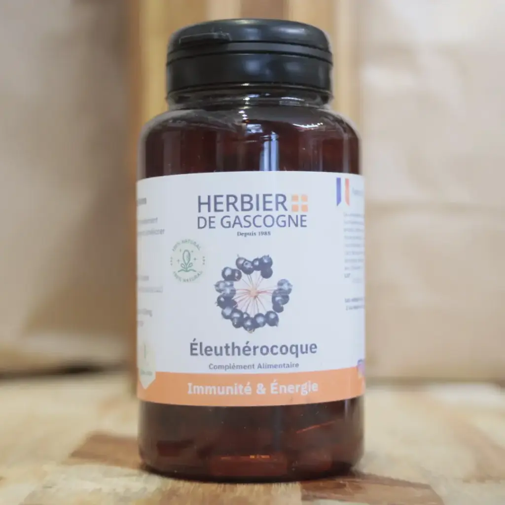ELEUTHEROCOQUE en 200 gélules en 200 mg/gél Herbier de Gascogne 