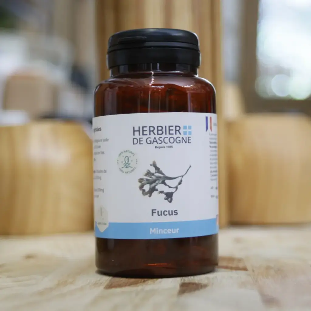 [HGVFUC200] ALGUE FUCUS en 200 gélules végétales en 330 mg/gél Herbier de Gascogne