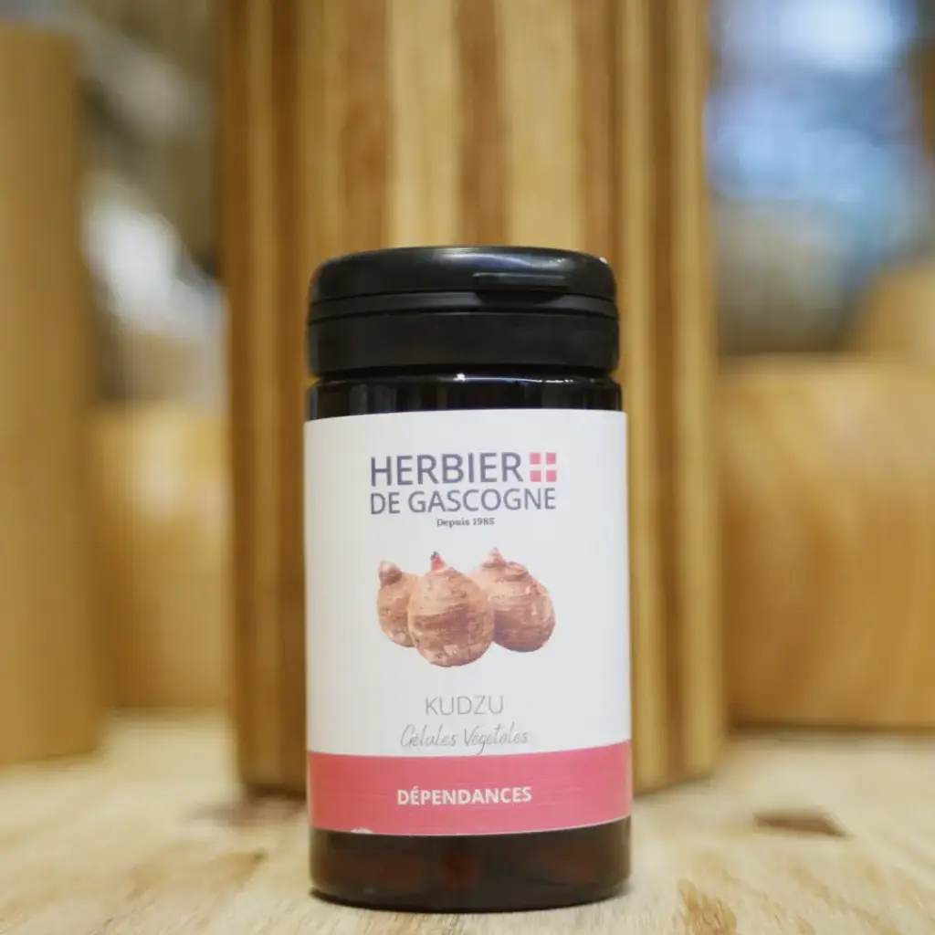 KUDZU en 80 gélules végétales en 250 mg/gél Herbier de Gascogne