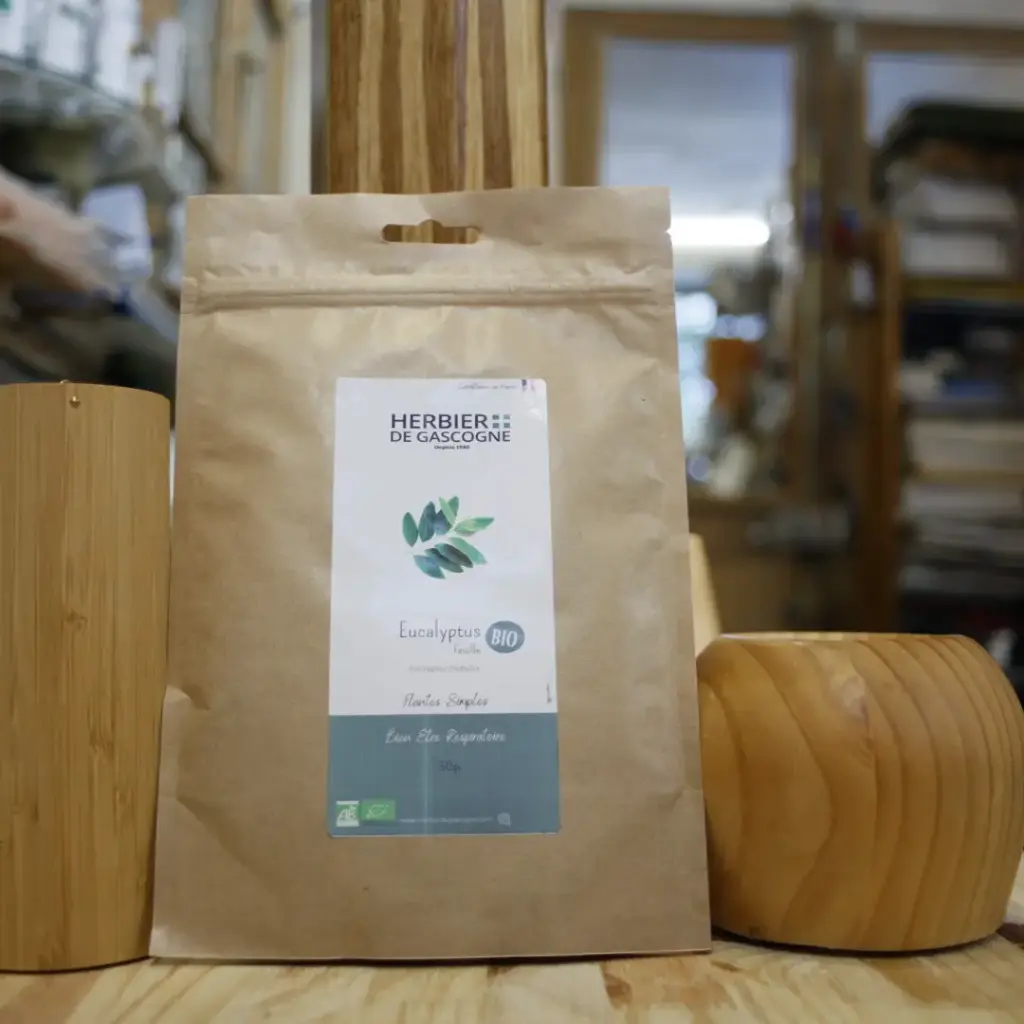EUCALYPTUS FEUILLE BIO 50 gr pour tisane Herbier de Gascogne