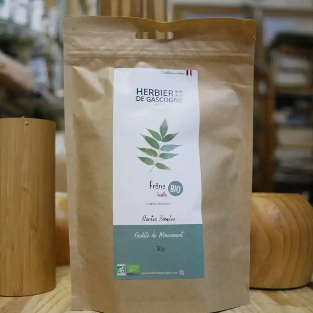 FRÊNE FEUILLE BIO en 50 gr pour tisane Herbier de Gascogne