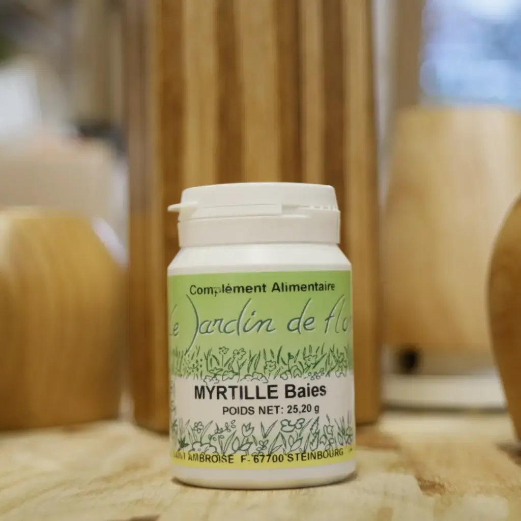 MYRTILLE BAIES en 70 gélules Jardin de flore LBA ST Ambroise