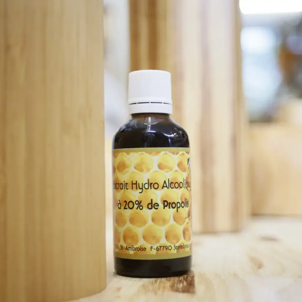 PROPOLIS 20% HYDROALCOOLIQUE en 50 ml LBA ST Ambroise