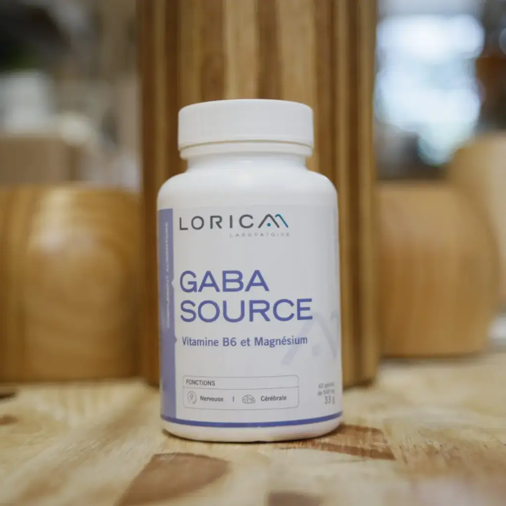 [LGABA60] GABA SOURCE en 60 gélules végétales LORICA