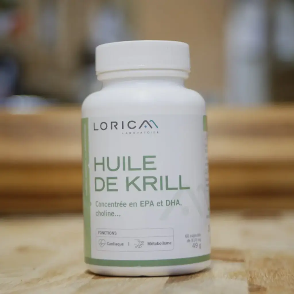 [LHK60] HUILE DE KRILL en 60 capsules LORICA