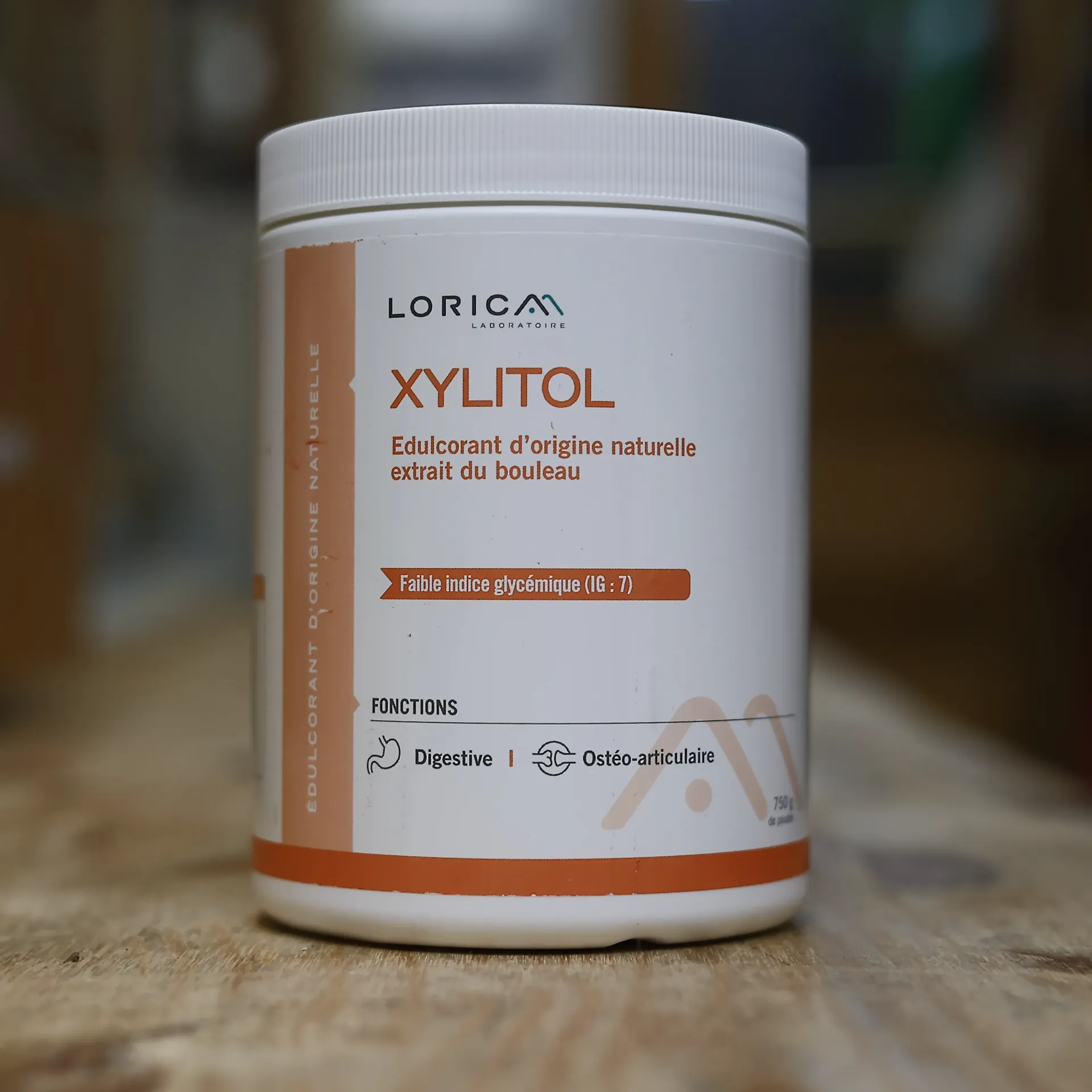 XYLITOL 750 g LORICA (anciennement 1kg)