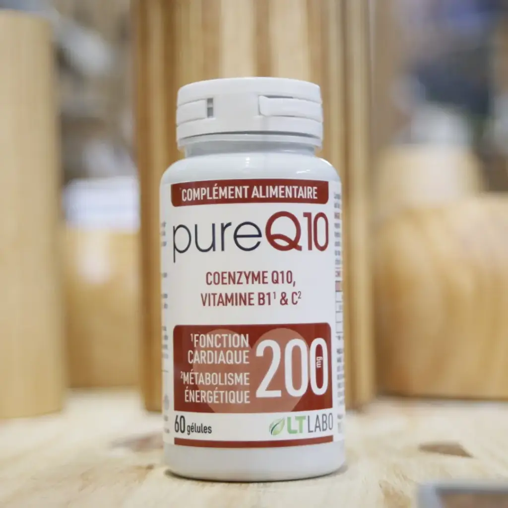 [FQ10100] PURE Q10 200 en 60 gélules en 100 mg/gél LT LABO