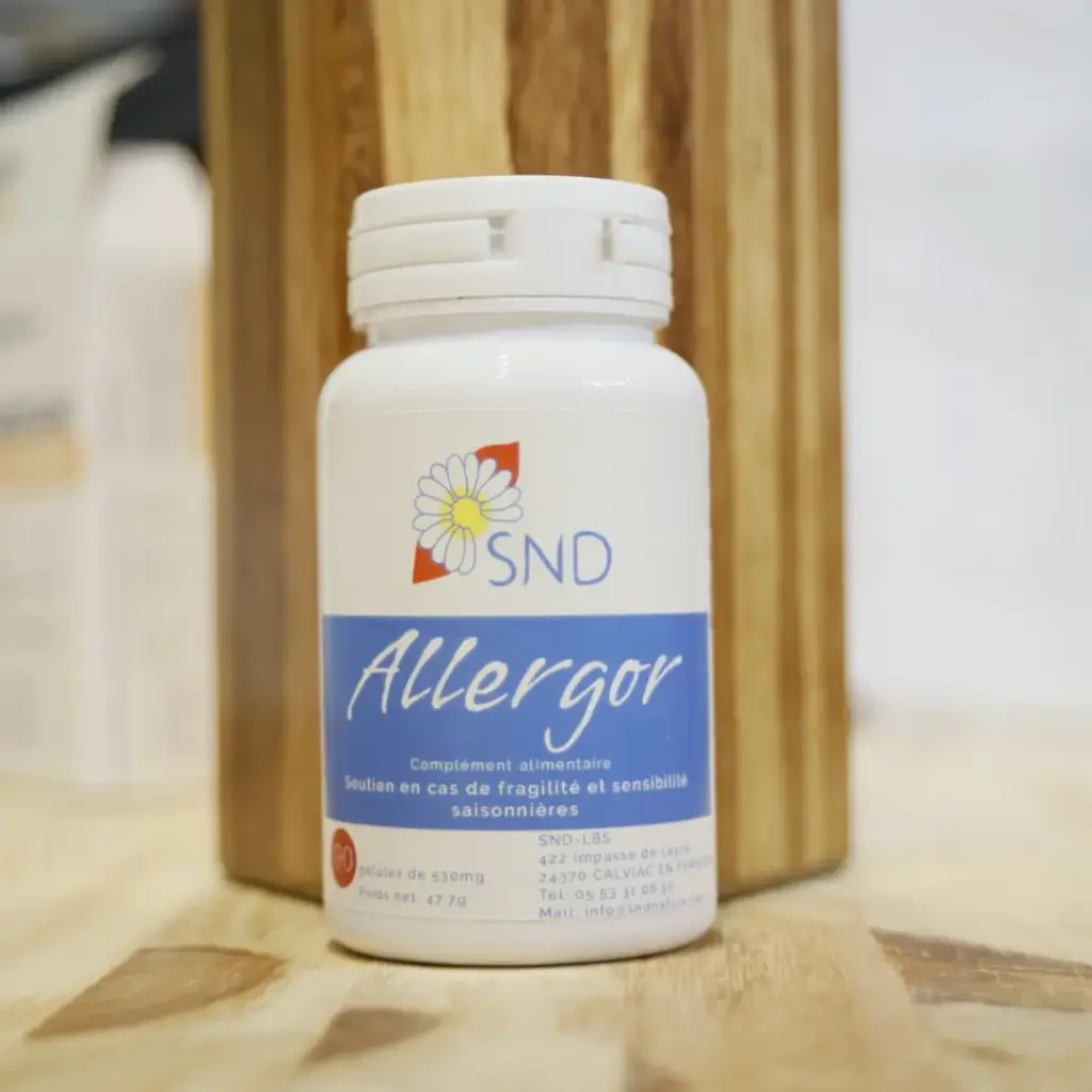 [SNALL] ALLERGOR en 90 gélules en 490 mg/gél SND