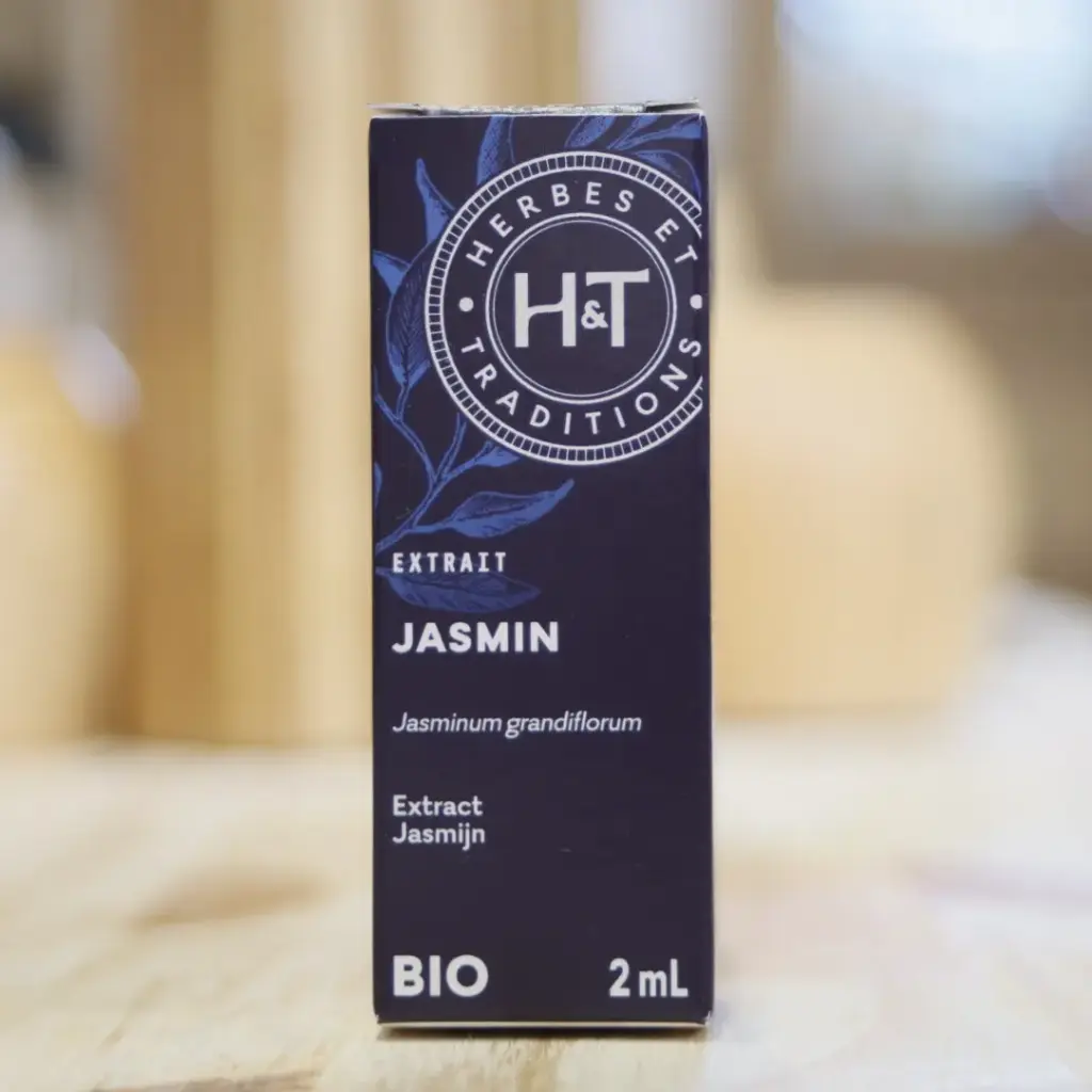 JASMIN FLEUR EXTRAIT BIO en huile essentielle en 2 ml Herbes et Traditions