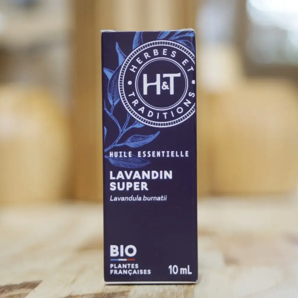 LAVANDIN SUPER en huile essentielle en 10 ml BIO Herbes et Traditions