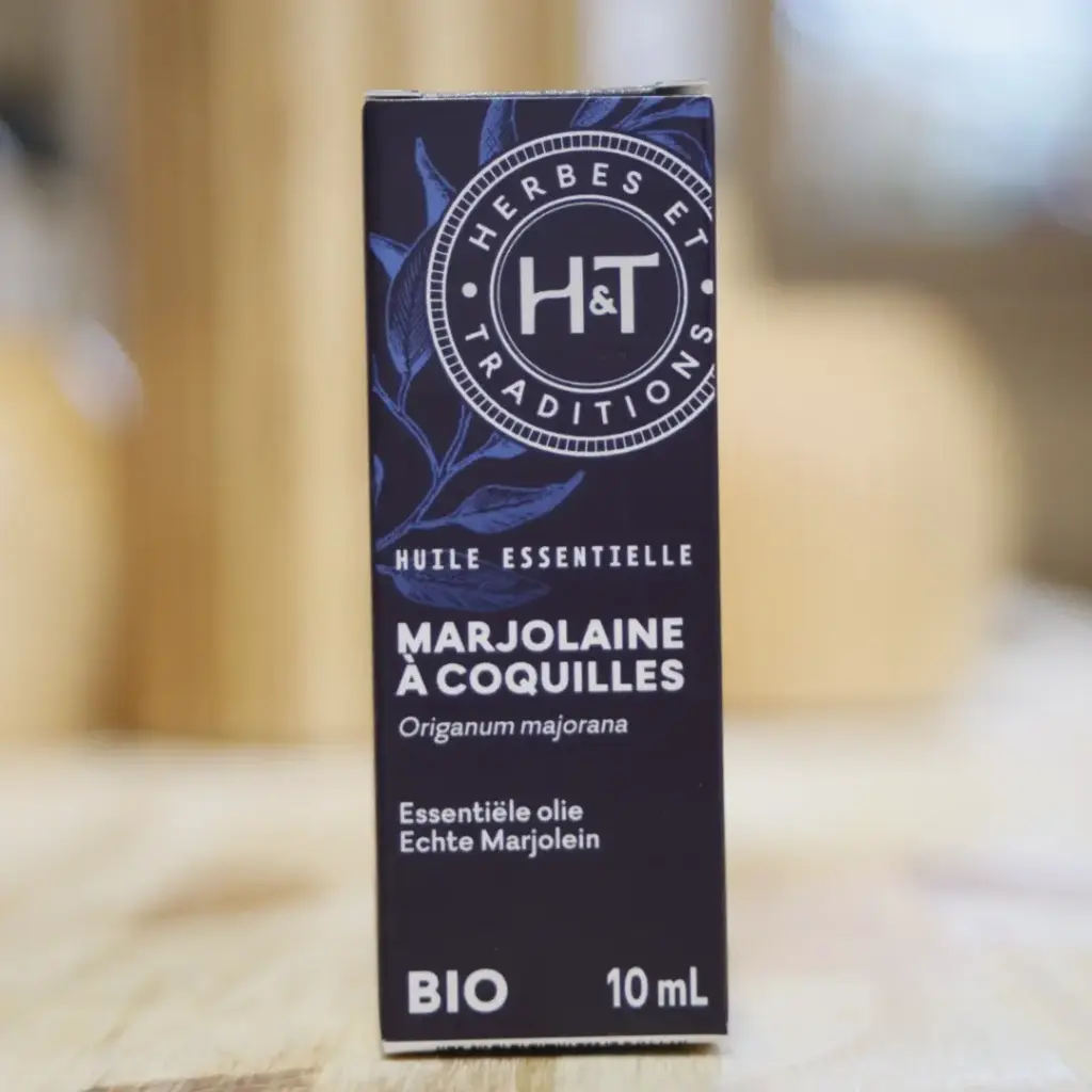 MARJOLAINE COQUILLE BIO en huile essentielle de 10 ml Herbes et Traditions