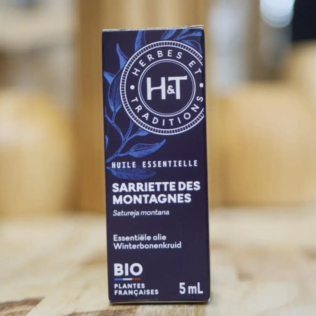 SARRIETTE DES MONTAGNE BIO en huile essentielle en 5 ml Herbes et Traditions (WINTERBONENKRUID) - (Satureja montana) - (sariete)