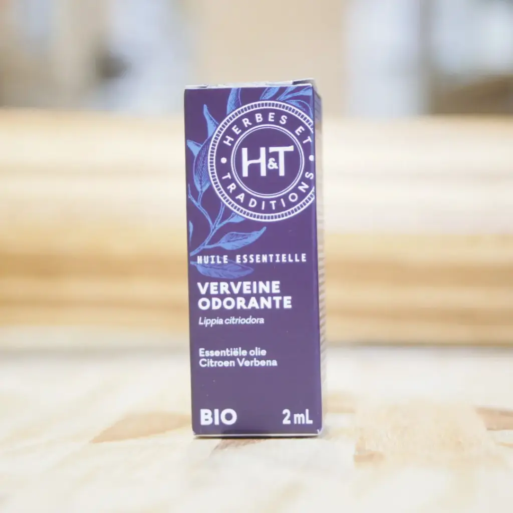 VERVEINE ODORANTE BIO en huile essentielle en 2 ml Herbes et Traditions