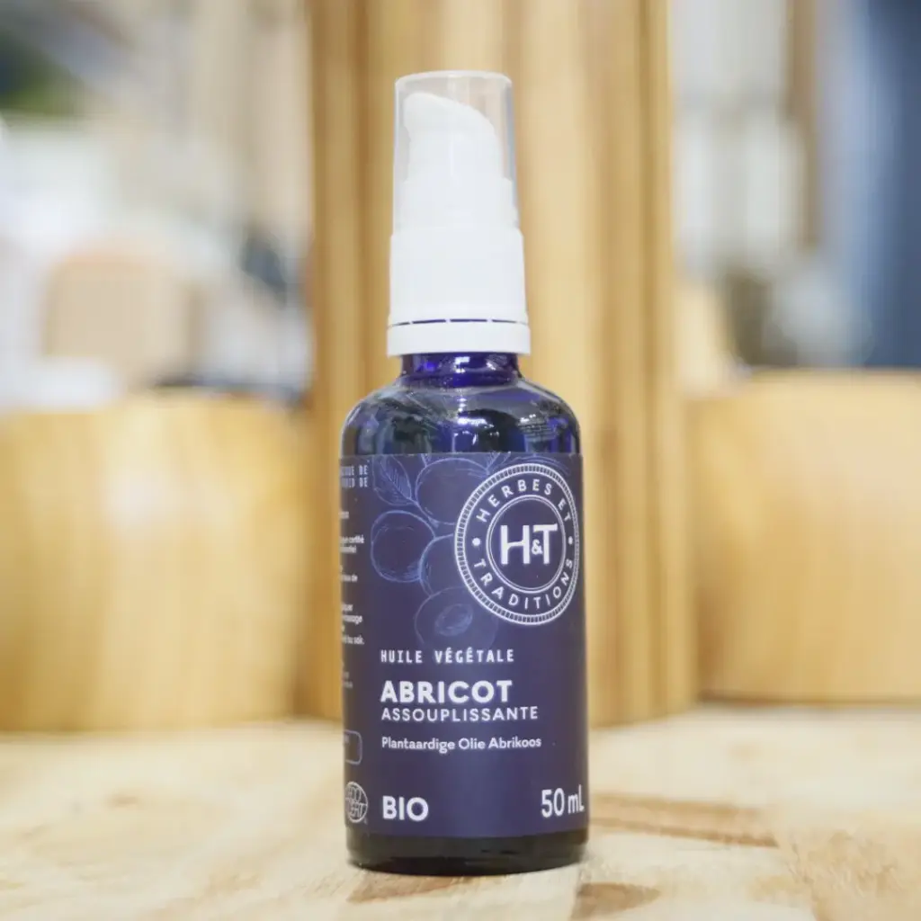 ABRICOT BIO en huile végétale en 50 ml Herbes et Traditions