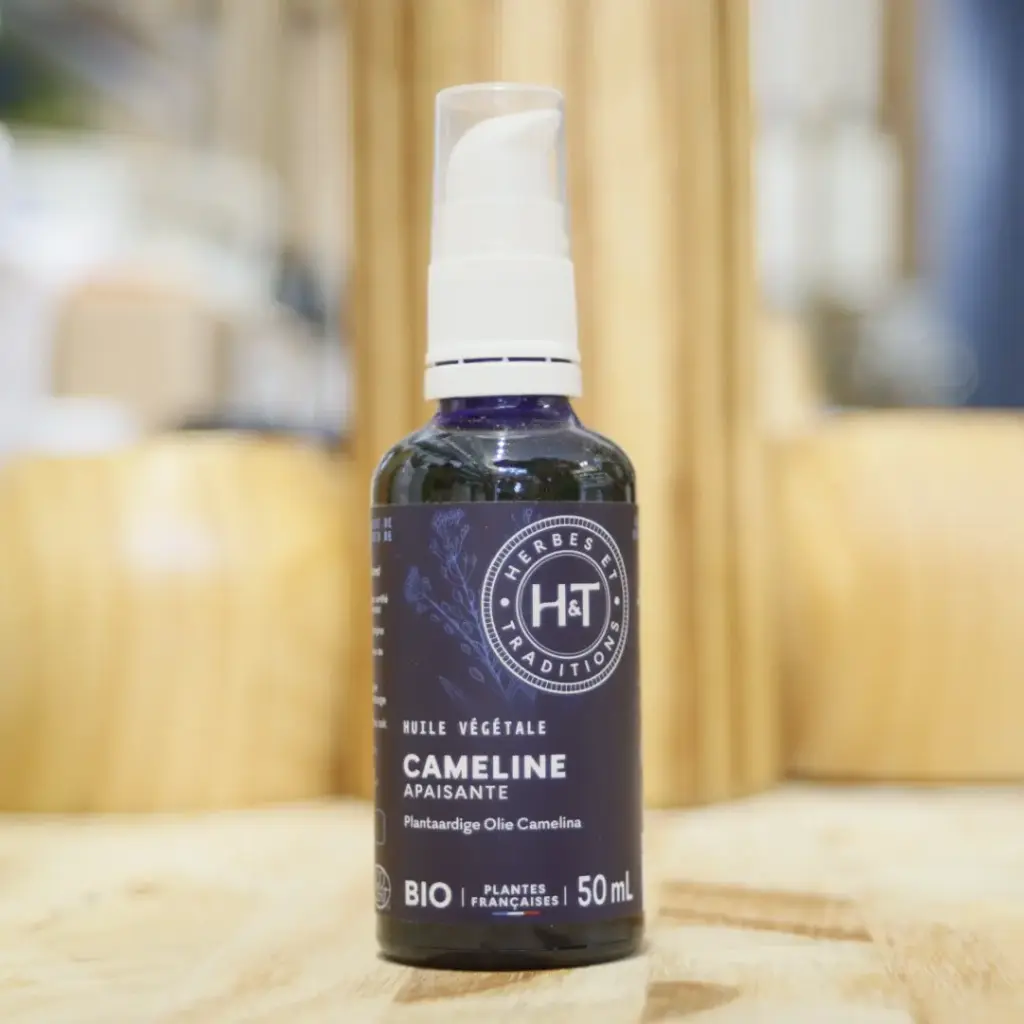CAMELINE BIO en huile végétale en 50 ml Herbes et Traditions