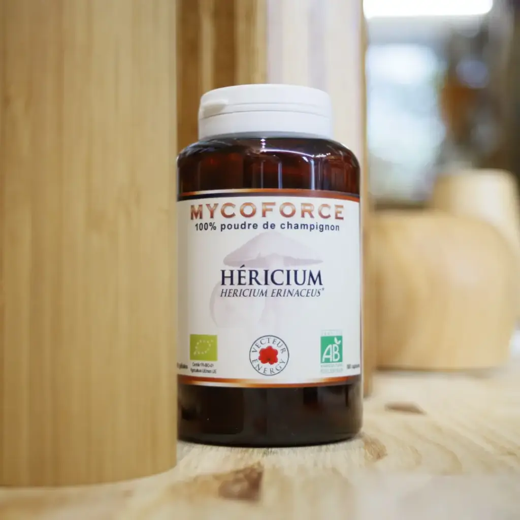 HERICIUM 180 gélules MYCOFORCE VECTEUR ENERGY (crinière de lion)