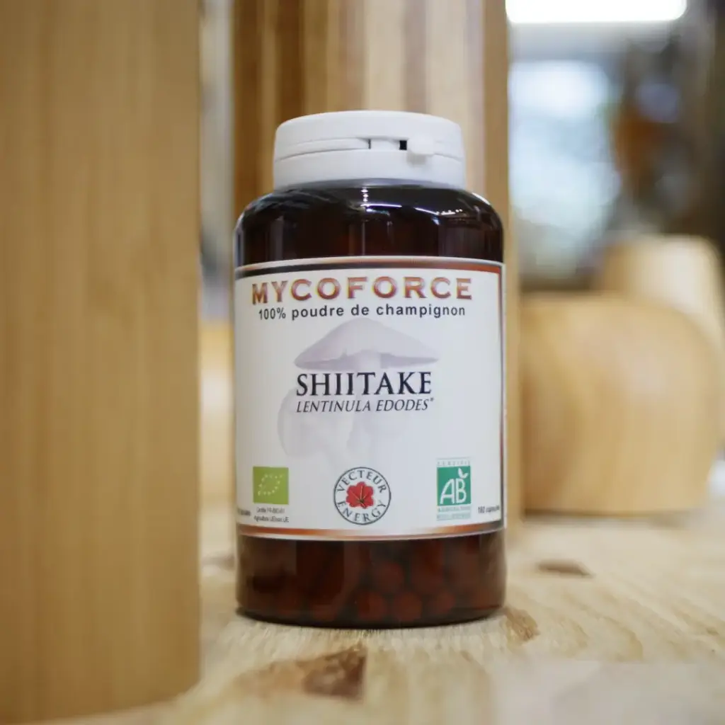 SHIITAKE en 180 gélules MYCOFORCE VECTEUR ENERGY (shitake)