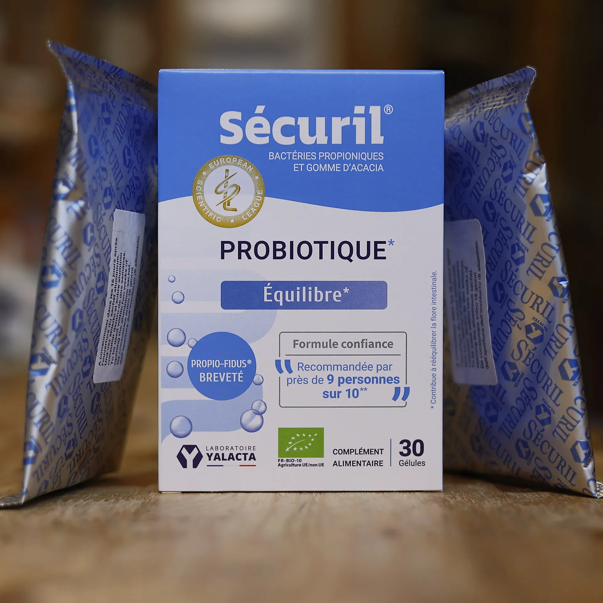 SÉCURIL probiotique en 30 gélules CGD YALACTA