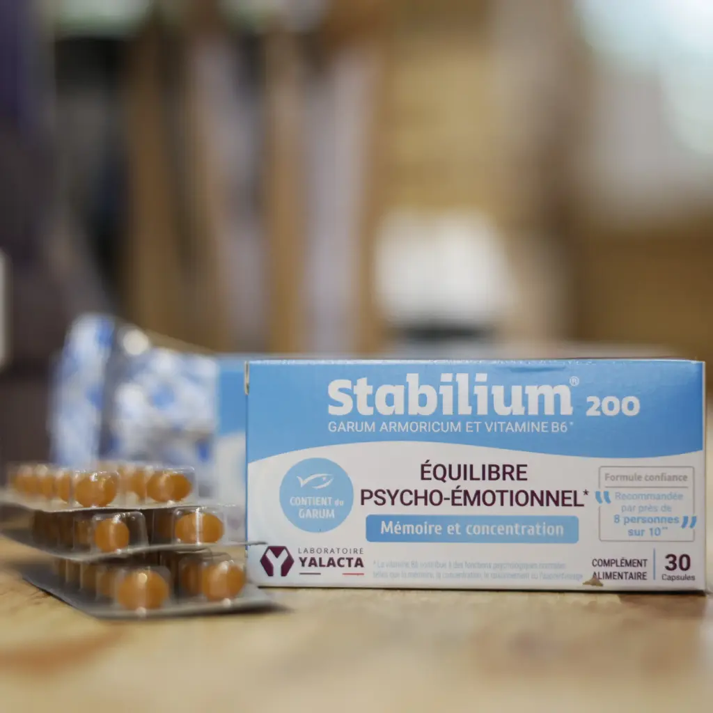 [YSTA30] STABILIUM en 30 capsules YALACTA