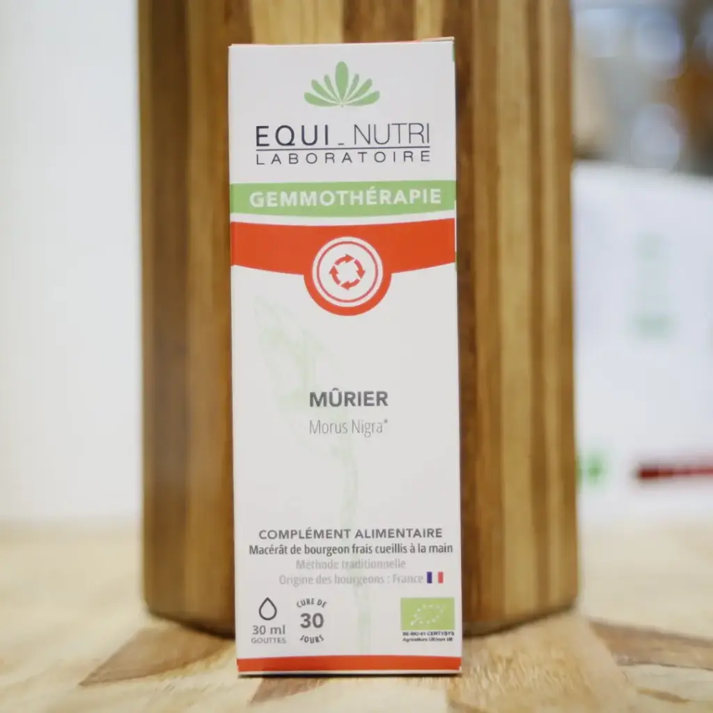MÛRIER BIO en macérat de bourgeons en 30 ml EQUI-NUTRI (murier)